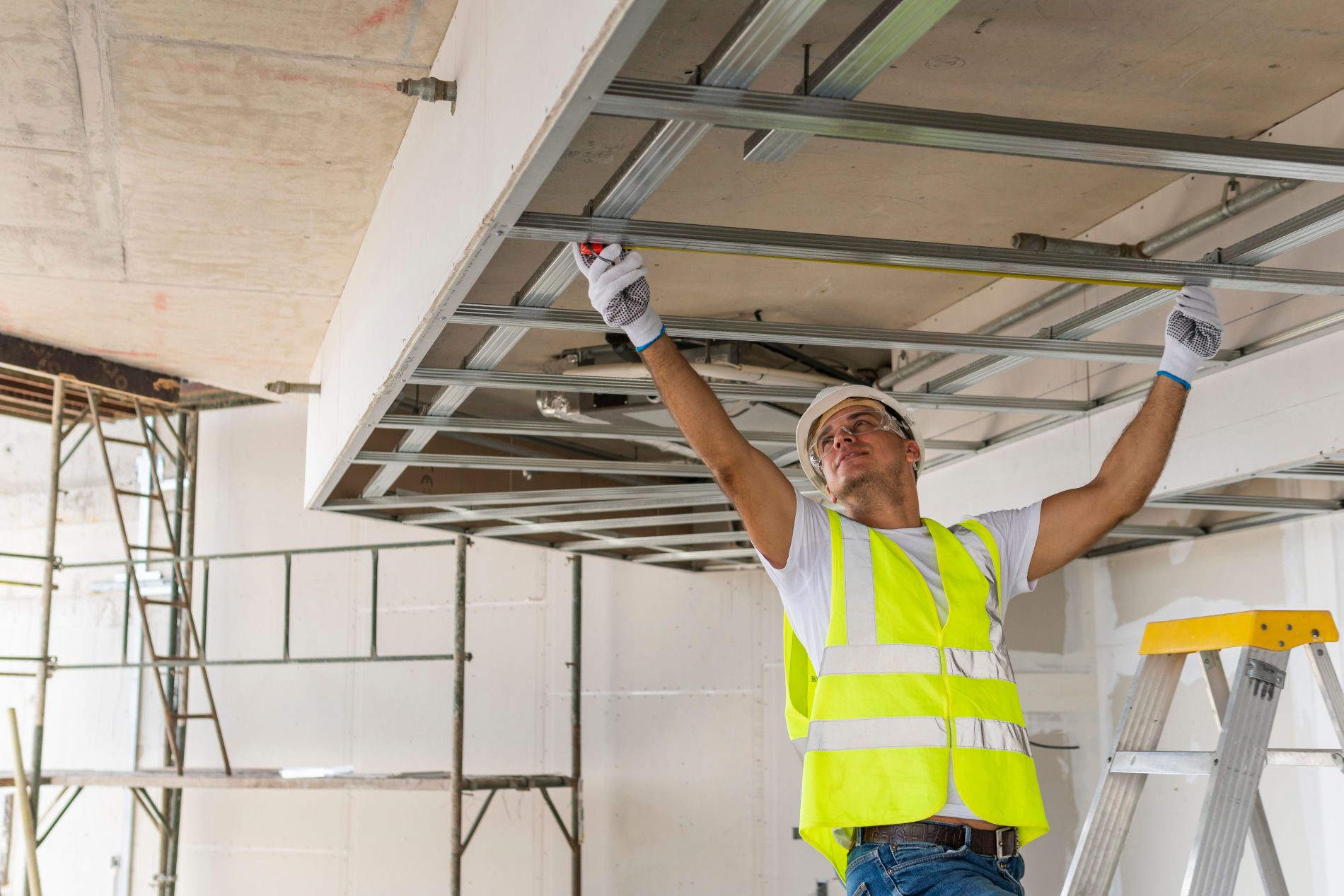 Man working