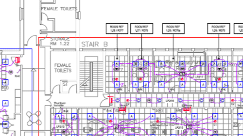 Building Drawing plan