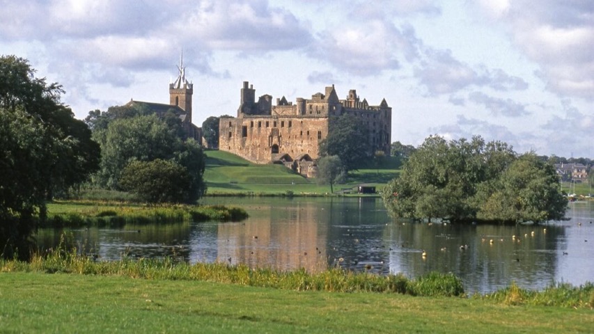 West Lothian Council image looking over a castle